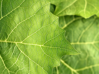 Fototapeta premium Green Leaf Texture