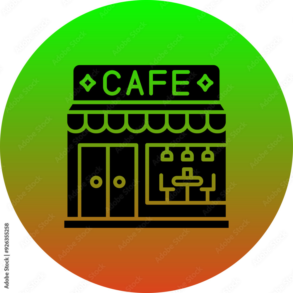 Poster cafe icon