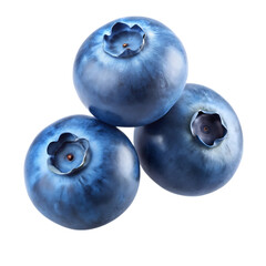 Obraz premium blueberries on a white background