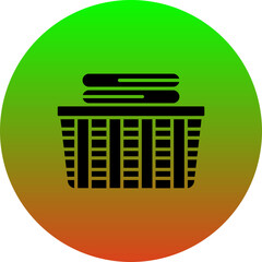 Laundry basket Icon