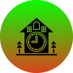 Cuckoo clock Icon