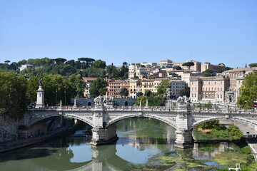 Obraz premium Architektura Rzymu, Italia.