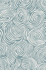 Fototapeta premium Vibrant Textured Wallpaper Pattern with Organic Geometric Style and Random Pantone Colors Japanese Bohemian Nordic Boho Woodblock Prints for Modern Interior Decor