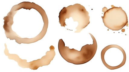 A brown stain ring