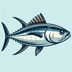 Illustration of a tuna