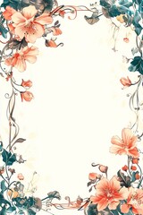 Obraz premium Invitation template