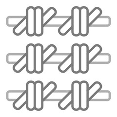 Barbed wire Icon