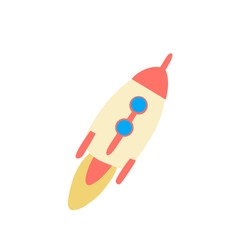 Space cartoon illustration