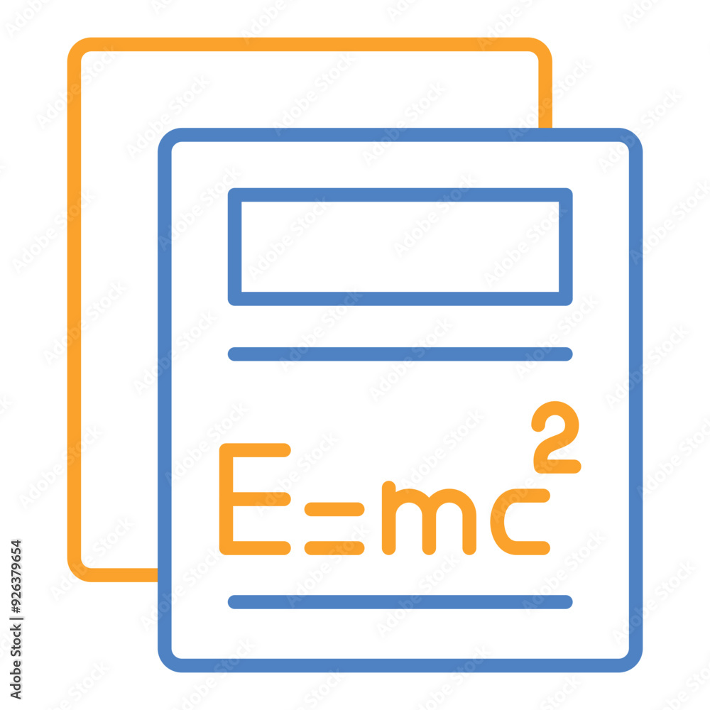 Wall mural Formula Icon