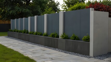 Boundary Wall Design Ideas