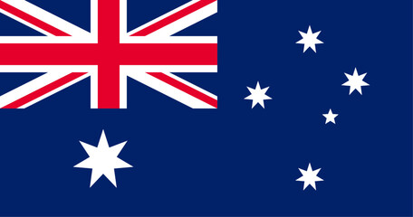 Australia Flag Illustration