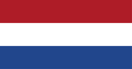 Fototapeta premium Netherlands Flag Illustration