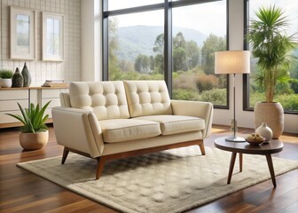 Mid Century Modern Creamy Soft Cooling Comfort