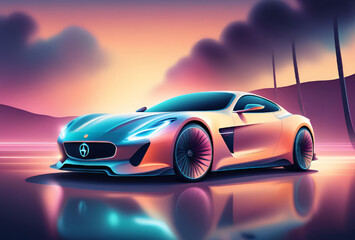 Obraz premium sports car