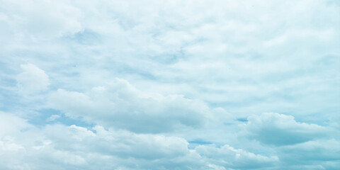 blue sky clouds storm rainy day summer abstract banner background image surface vintage live love emotional canvas use space for text sunny sun effect on the clouds soft