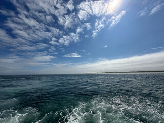 sea and sky off the Cape