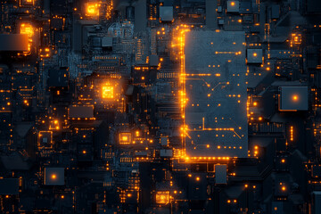 Obraz premium Technology and Innovation, background