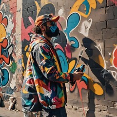 graffiti on the wall