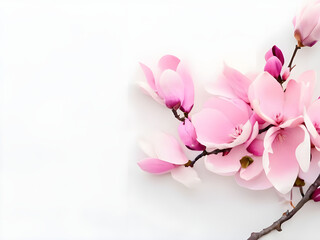 Obraz premium Pink magnolia