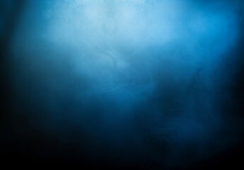 Smooth Dark Blue Gradient Background with Gentle Blurred Effect