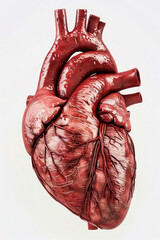 human heart. human heart anatomy. photo realistic