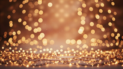 Golden Lights Bokeh Background: Warm and inviting, a sea of golden bokeh lights creates a magical and festive backdrop. The perfect setting for a celebration, party, or romantic occasion. 