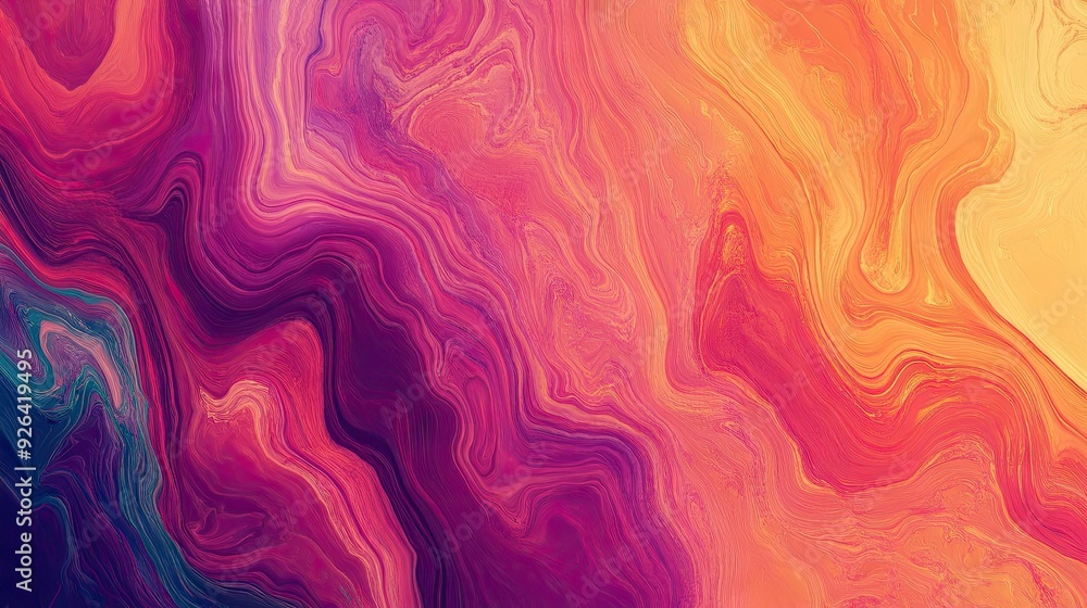 Poster colorful abstract background with swirling hues and textured layers. perfect for creating engaging d