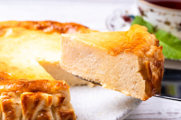 酒粕チーズケーキ
