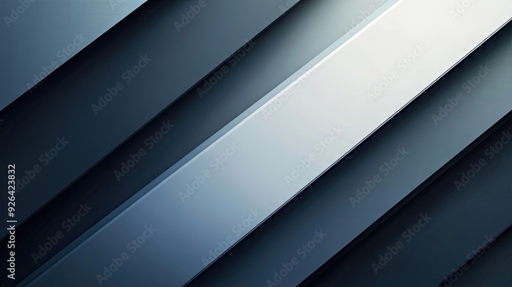 Fototapete elegant abstract background with blue-grey geometric shadow lines. the modern and futuristic design 