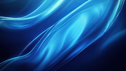 Fototapeta premium Elegant blue abstract background with smooth gradients and subtle textures. Ideal for professional presentations, website headers, and modern design projects.