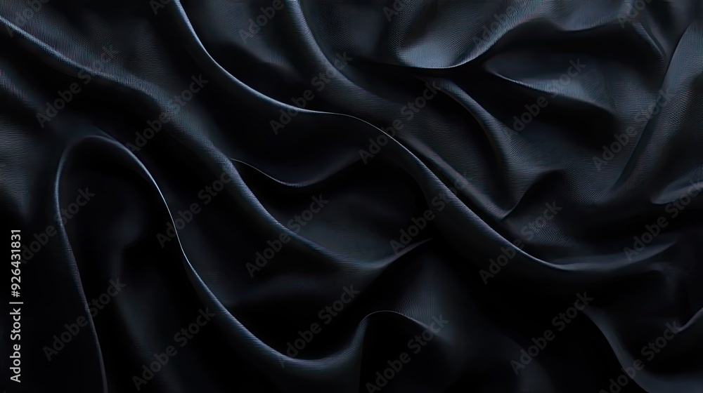 Poster luxurious black background with a subtle, elegant effect, ideal for adding sophistication to design 