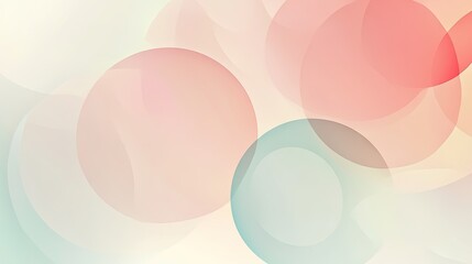 Minimalist abstract background featuring a subtle arrangement of soft-colored circles. Great for contemporary design projects, elegant presentations, and creative graphics.