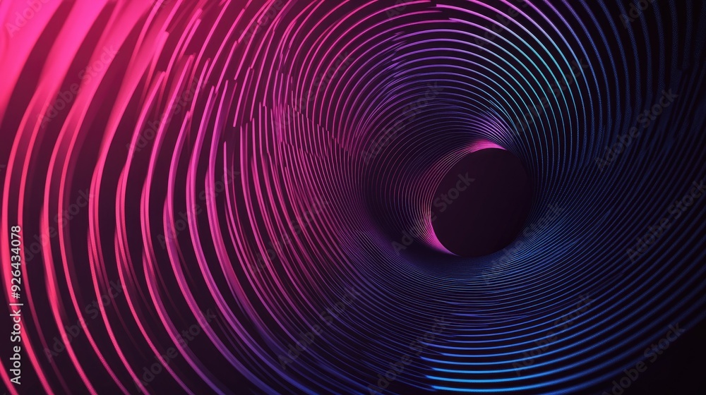 Poster modern circle gradient with layered rings and ripple effects. geometric pattern and stripe lines ide
