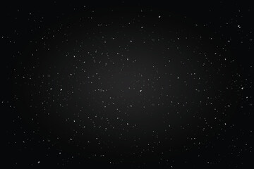 Night sky is full of stars. Vector Sky Background