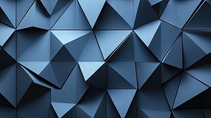 Obraz premium Seamless background featuring triangles with elegant shadow effects, suitable for creating eye-catching web and banner graphics.