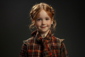 Global Kids in Traditional Attire - A Celebration of Diversity - Scottish Kid