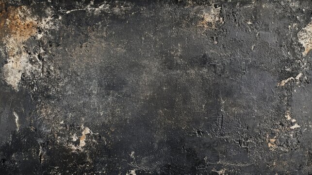 Textured dark concrete background with an aged, industrial look, ideal for creating bold and impactful design banner elements.