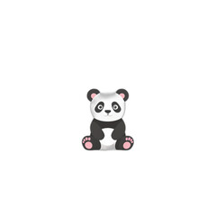 Panda Face Cute Animal Icon