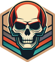 skull and crossbones icon for Spooky Halloween