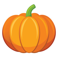 halloween pumpkin on a white background