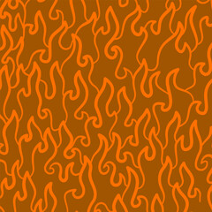 Abstract Fire Background. Abstract flame Background. doodle fire background. Flame Seamless Pattern. Fire flame seamless pattern.	
