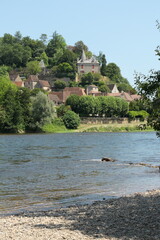 Limeuil, confluent de la Vézère et de la Dordogne, Périgord Noir, France