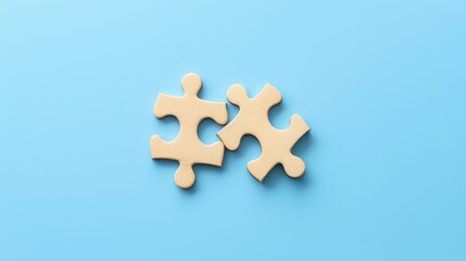 Obraz premium Puzzle. Business strategy, success solution, jigsaw games symbol. Idea metaphor. Creative idea, connection, challenge, partnership, teamwork, match
