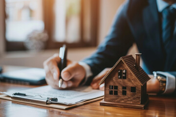 Real Estate Agreement Signing