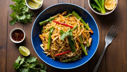 stir fried noodles with vegetables