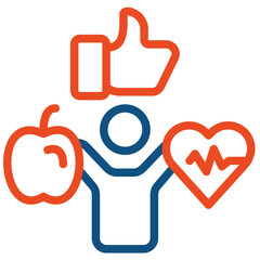 Obraz premium Habits Icon