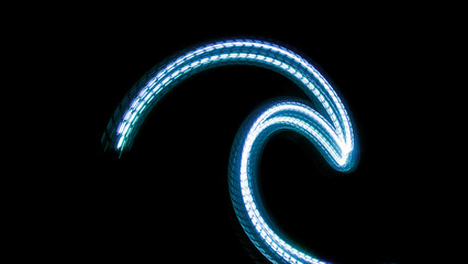 Futuristic SURF Background Desktop Organizer Bildschirmschoner Stream 16:9	