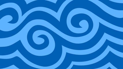 abstract wave blue background. Abstract blue color Background for desktop. Abstract curvy blue background. abstract blue vector wallpaper.	
