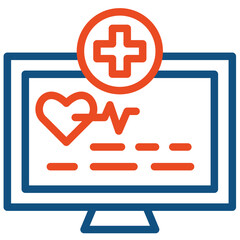 Obraz premium Monitor Icon