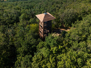Jokai lookoout tower is on Next to Balatonfured city. Amazing view from here onto the almost full...